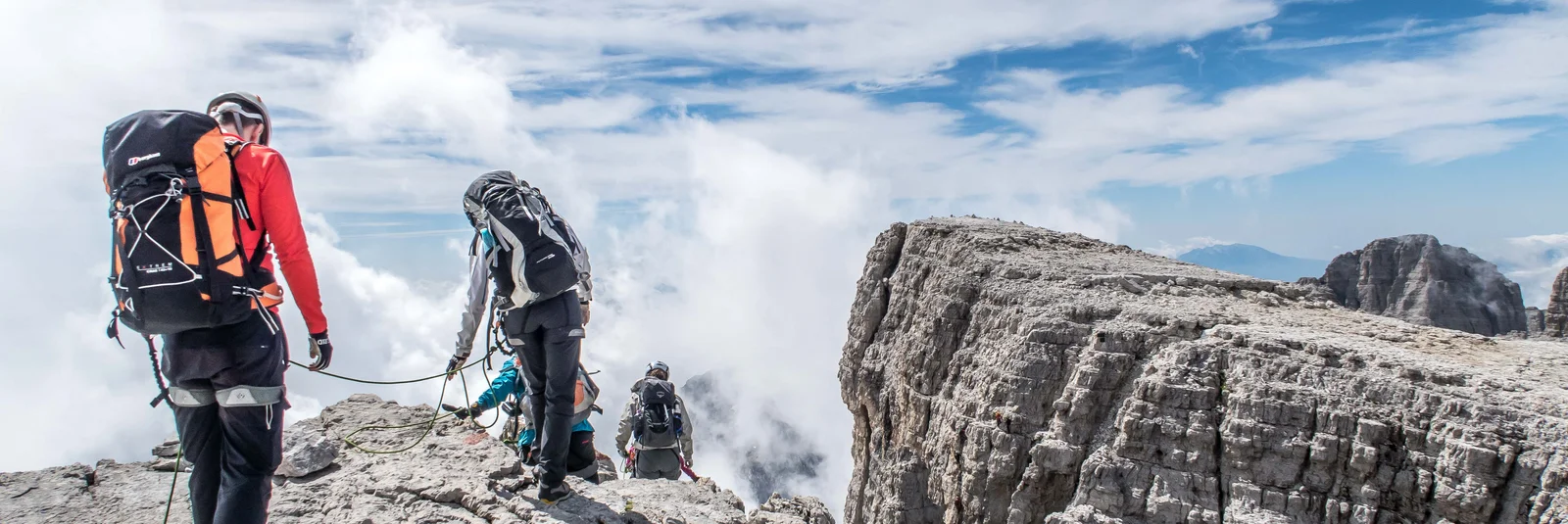 via ferrata e trekking organizzati con guida trentino
