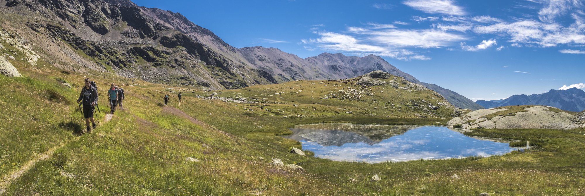 trekking in montagna trentino - ortles cevedale